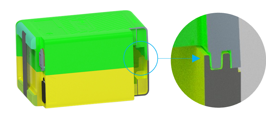 双胶槽防水设计